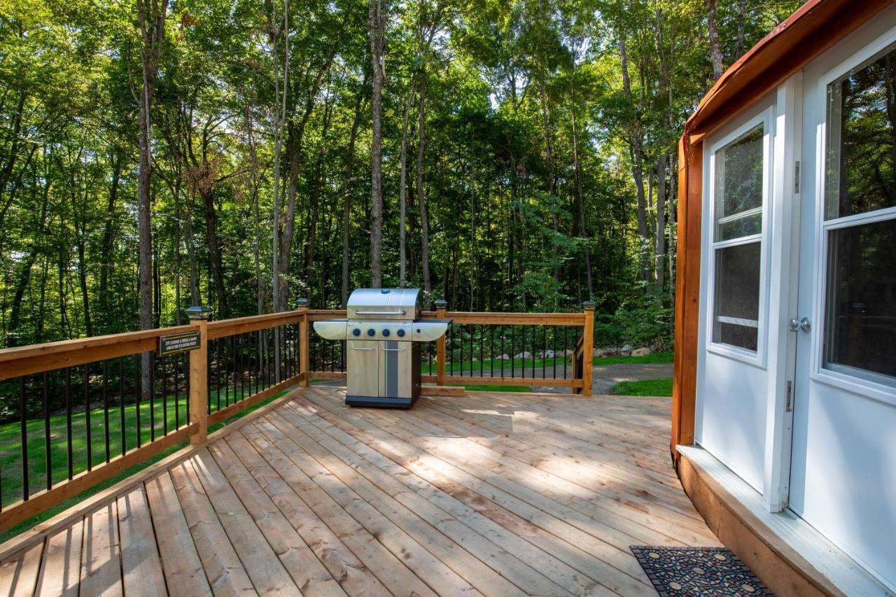 Yourtes Glamping Du Poisson Blanc Notre-Dame-du-Laus 외부 사진